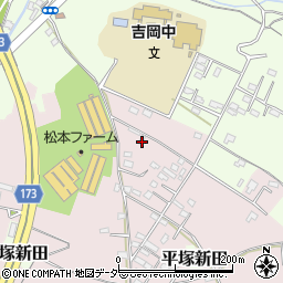埼玉県熊谷市楊井1813-7周辺の地図