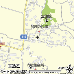 茨城県行方市玉造乙75周辺の地図