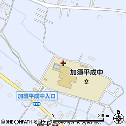 埼玉県加須市南大桑1857-4周辺の地図