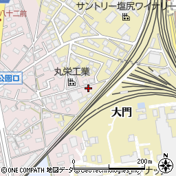 長野県塩尻市桔梗ケ原67-4周辺の地図