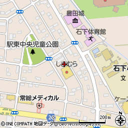 茨城県常総市新石下3946周辺の地図
