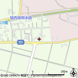 埼玉県加須市正能402周辺の地図