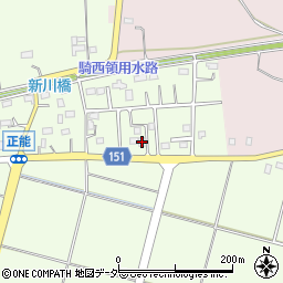 埼玉県加須市正能437周辺の地図