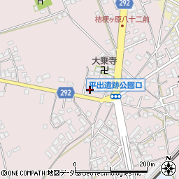 長野県塩尻市桔梗ケ原71-170周辺の地図