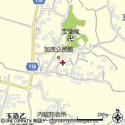 茨城県行方市玉造乙24周辺の地図