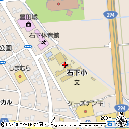 茨城県常総市新石下1907-27周辺の地図