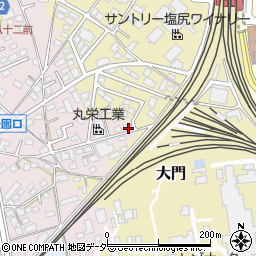 長野県塩尻市桔梗ケ原67-2周辺の地図