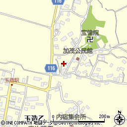 茨城県行方市玉造乙1115周辺の地図
