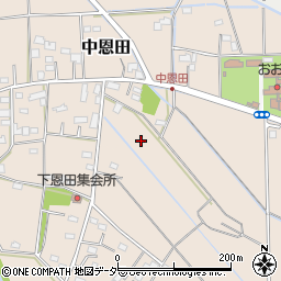 埼玉県熊谷市中恩田570周辺の地図
