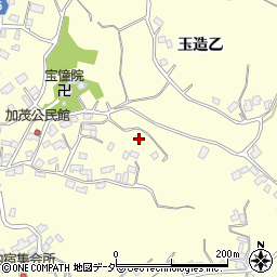 茨城県行方市玉造乙60周辺の地図