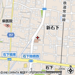 茨城県常総市新石下926周辺の地図