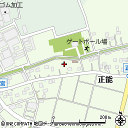 埼玉県加須市正能856周辺の地図