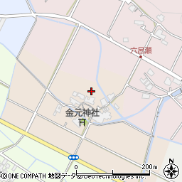 〒910-0333 福井県坂井市丸岡町金元の地図
