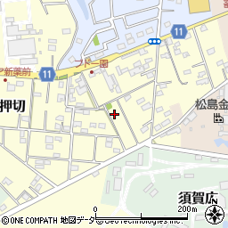 埼玉県熊谷市押切2546-37周辺の地図