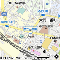 個別教室のトライ塩尻駅前校周辺の地図