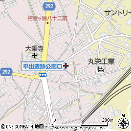 長野県塩尻市桔梗ケ原71-741周辺の地図