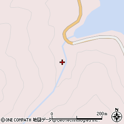 岐阜県白川村（大野郡）尾神周辺の地図
