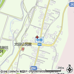 長野県塩尻市洗馬358周辺の地図