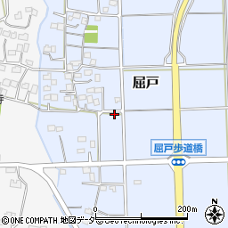 埼玉県熊谷市屈戸167周辺の地図