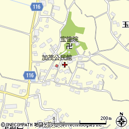 茨城県行方市玉造乙25周辺の地図