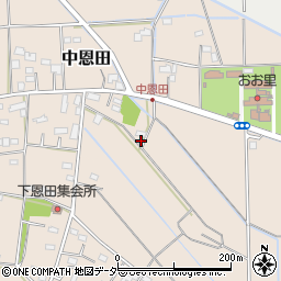 埼玉県熊谷市中恩田553周辺の地図