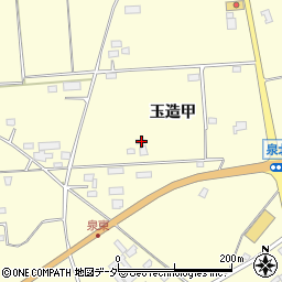 茨城県行方市玉造甲6375周辺の地図