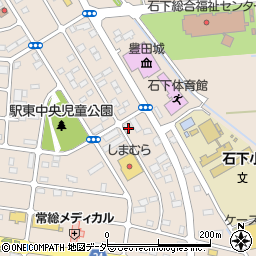 茨城県常総市新石下3960周辺の地図
