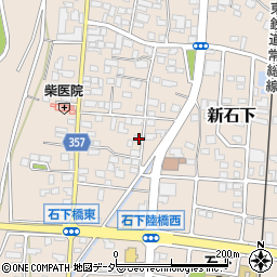茨城県常総市新石下317周辺の地図