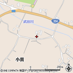 茨城県行方市小貫228-3周辺の地図