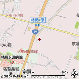 長野県塩尻市桔梗ケ原73-34周辺の地図