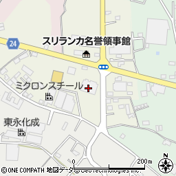 スーパーうおまつ　石下店周辺の地図