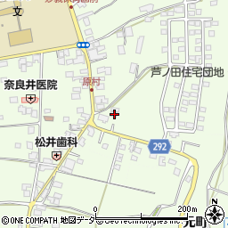 長野県塩尻市芦ノ田2668周辺の地図