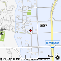 埼玉県熊谷市屈戸100周辺の地図
