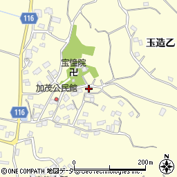 茨城県行方市玉造乙65周辺の地図