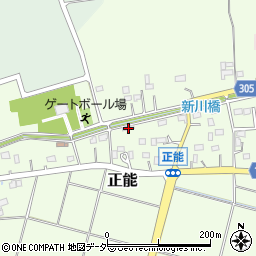 埼玉県加須市正能800周辺の地図