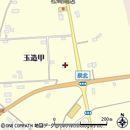 茨城県行方市玉造甲6359周辺の地図