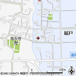 埼玉県熊谷市屈戸108周辺の地図