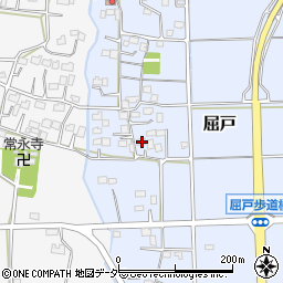 埼玉県熊谷市屈戸103周辺の地図