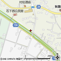 茨城県常総市鴻野山172周辺の地図