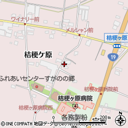 長野県塩尻市桔梗ケ原1337周辺の地図
