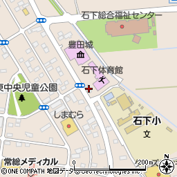 茨城県常総市新石下3969-2周辺の地図