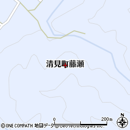 岐阜県高山市清見町藤瀬周辺の地図