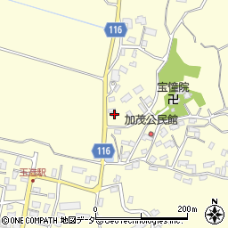 茨城県行方市玉造乙1091周辺の地図