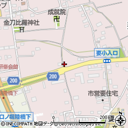藤沢豊里線周辺の地図