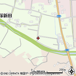埼玉県熊谷市平塚新田周辺の地図