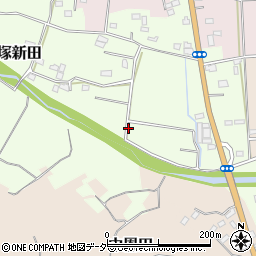 埼玉県熊谷市平塚新田周辺の地図