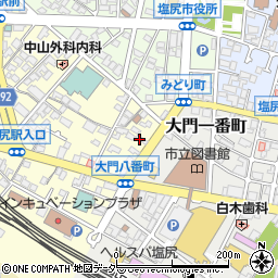 塩尻呑食堂 Tetsu周辺の地図