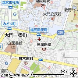 多摩手芸店周辺の地図