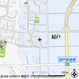 埼玉県熊谷市屈戸99周辺の地図