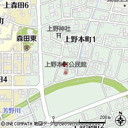 吉田機業場周辺の地図